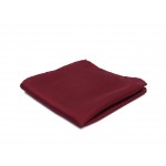 Pochette zijde bordeaux